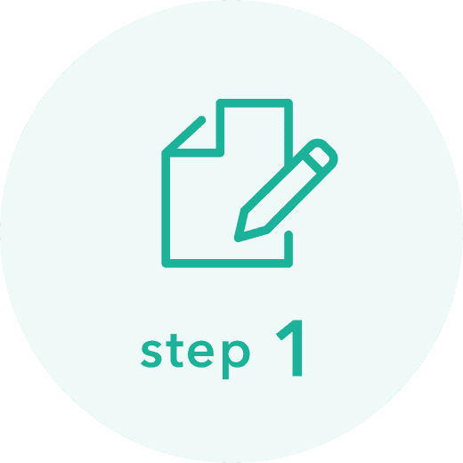 簡単10分!まずは無料登録